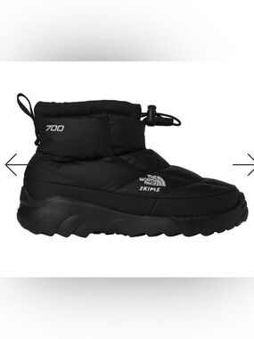 New Skims X The North Face Nuptse traction Chukka boots women’s size 9 Black